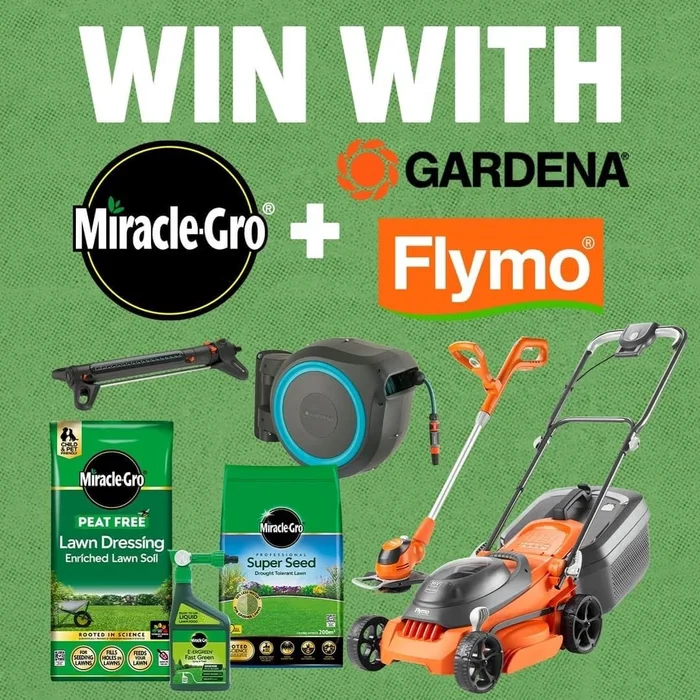 Image of Win A Miracle-Gro Lawn Care Bundle & Flymo Gadgets Worth &pound600+ RRP!
