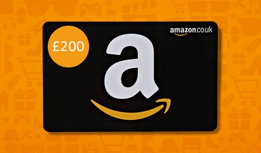 Image for Win &pound200 to spend on Amazon
