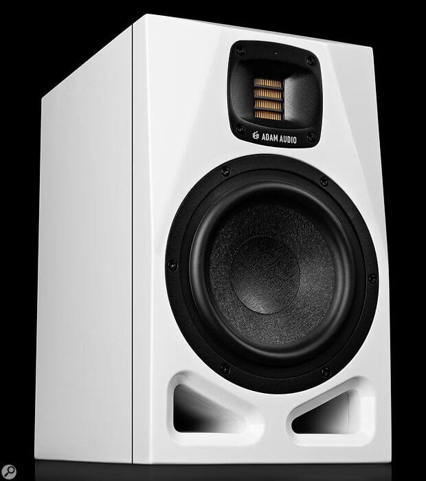Image of Win a Pair of Limited Edition White A7V Monitors from ADAM Audio