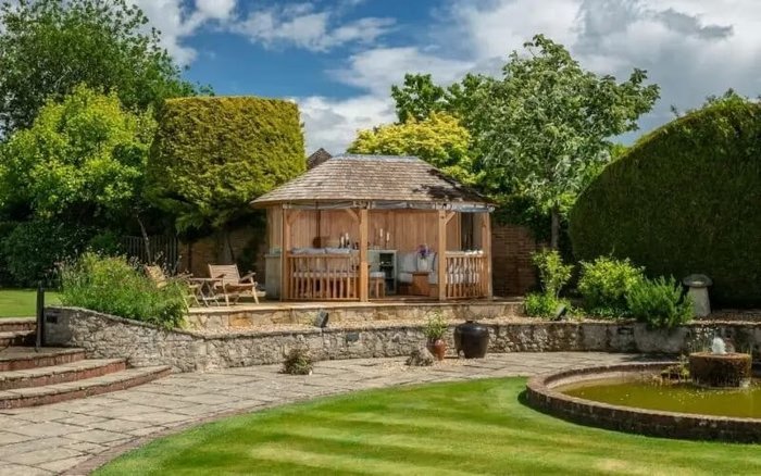Image of Win &pound500 off a Wooden Gazebo from Crown Pavilions
