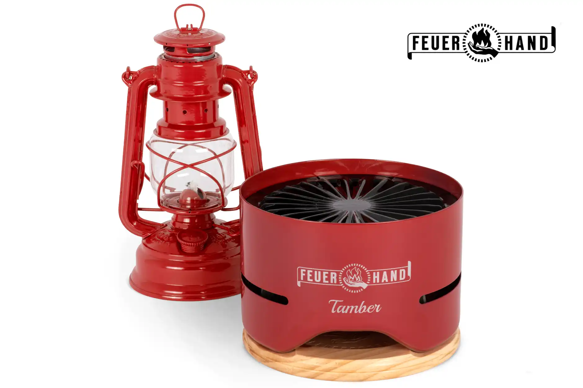 Image for Win a Table Top Grill and Hurricane Lantern from Feuerhand