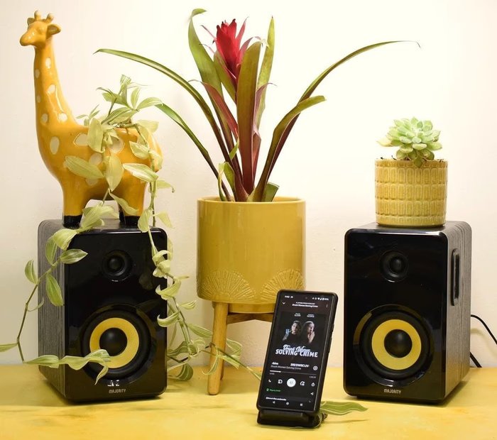 Image for Win a Set of D40X Bluetooth Bookshelf Speakers