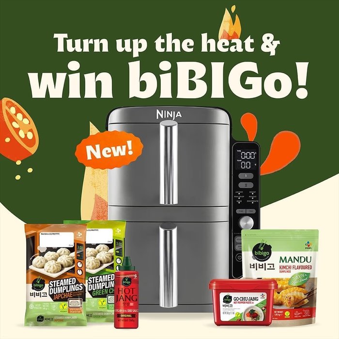 Image for Win a Double Stack Ninja Airfryer and Korean Bibi-Goodies!
