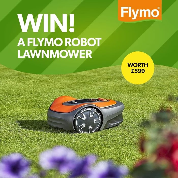 Image of Win a Flymo Robotic Lawnmower (Worth &pound599)
