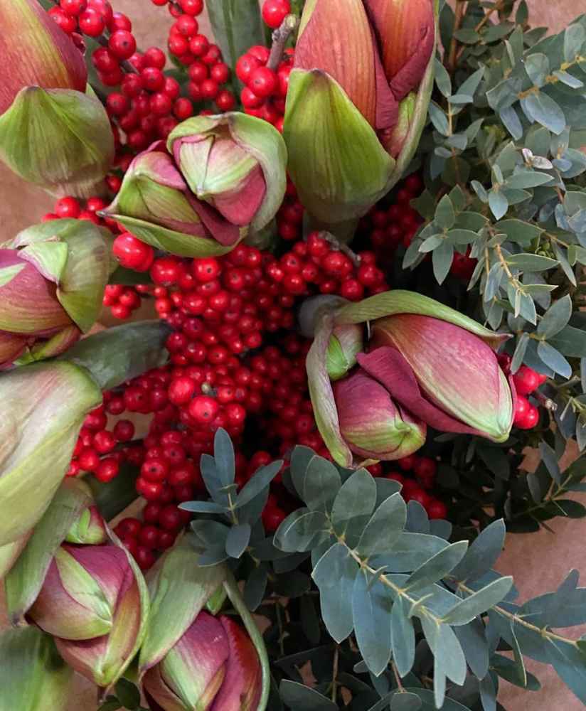 Image of Win a stunning festive selection of flowers worth &pound150 