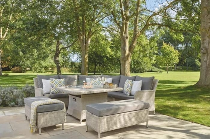Image for Win a Bramblecrest Outdoor Sofa Set and Firepit, worth &pound3,299!

