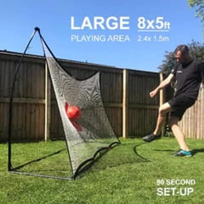 Image of Win a QuickPlay Kickster Combo Football Goal and Rebounder
