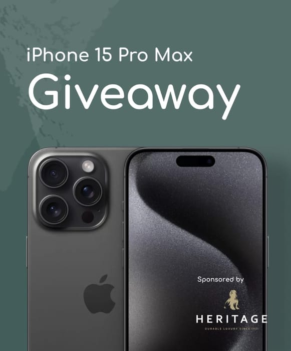 Image for Win an iPhone 15 Pro Max 1TB
