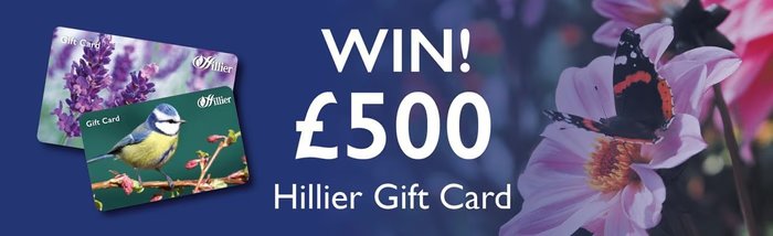 Image of WIN a &pound500 Hillier Gift Card

